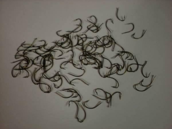 Esche: 100 hameçons mustad 209 N°9 – Nuovo (secondo la descrizione) da Fribourg venduto da versus702