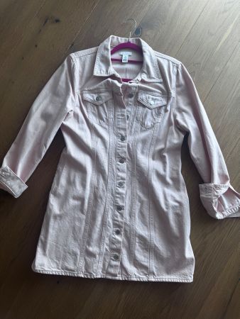 Denim Kleid H&M Gr. L rosa