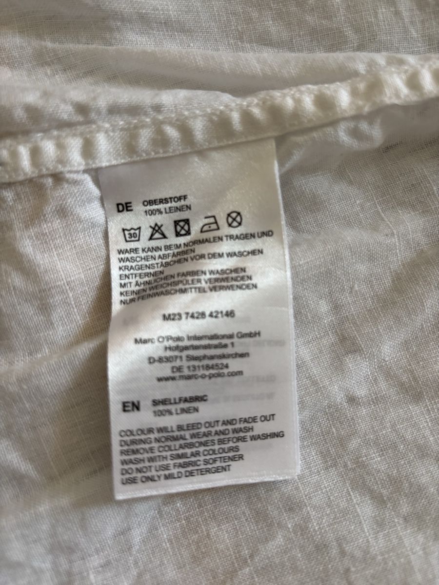 Camicie: Linen shirt – Nuovo (secondo la descrizione) da Zürich venduto da tre_rn65 4