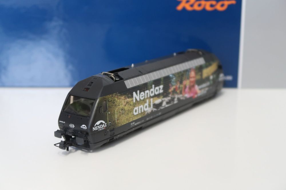 Locomotive électrique 460 078-9, Nendaz, SBB, Ep VI - ROCO 7500090 - HO 1/87