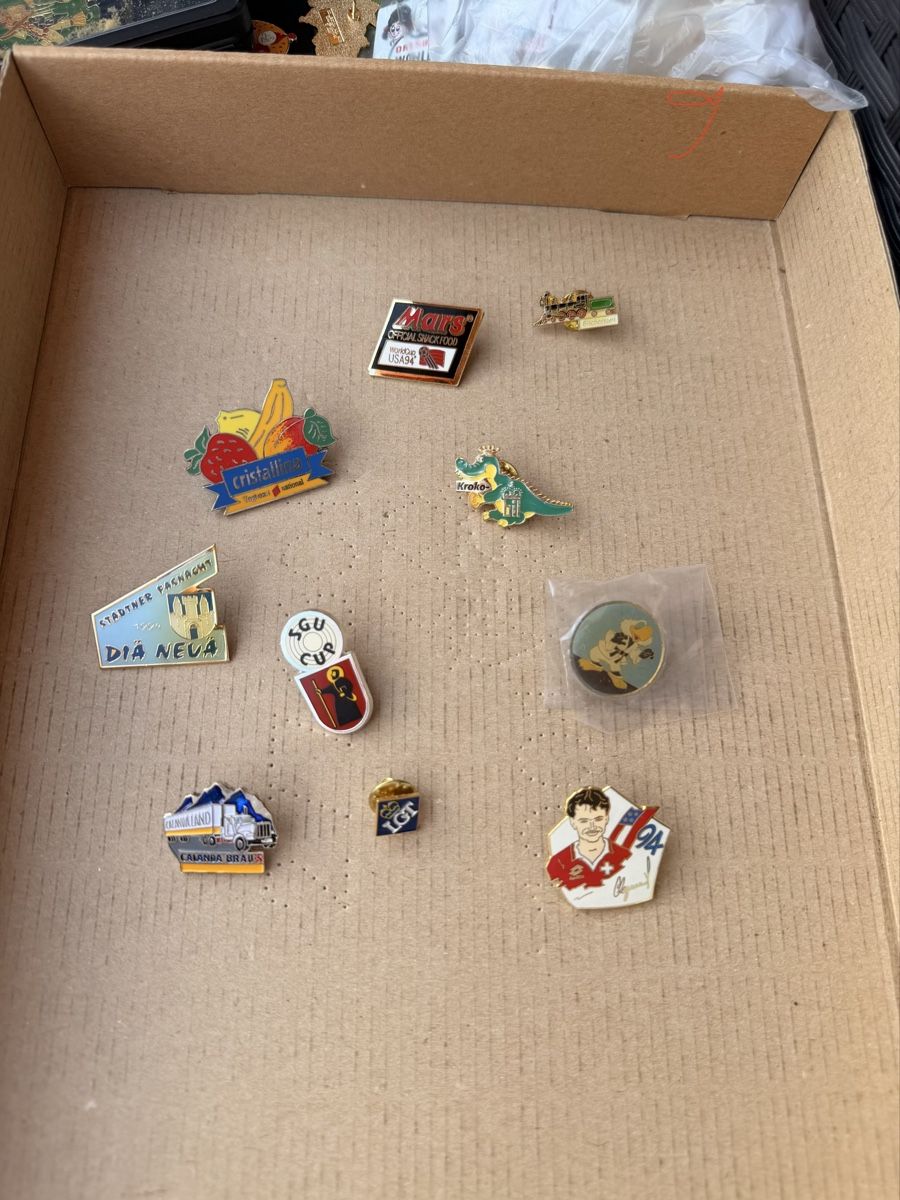 Placchette & Badge: Pin Set 9 - 10 Stück – Usato da st. gallen venduto da nerio450