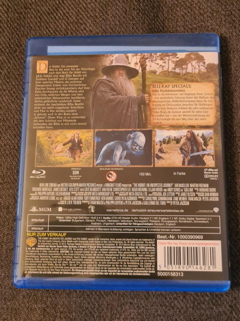 Alle DVDs: Der Hobbit Eine Unerwartete Reise (H) – Neu (gemäss Beschreibung) aus Oberkirch LU von ThE_CoLLecTor666 1
