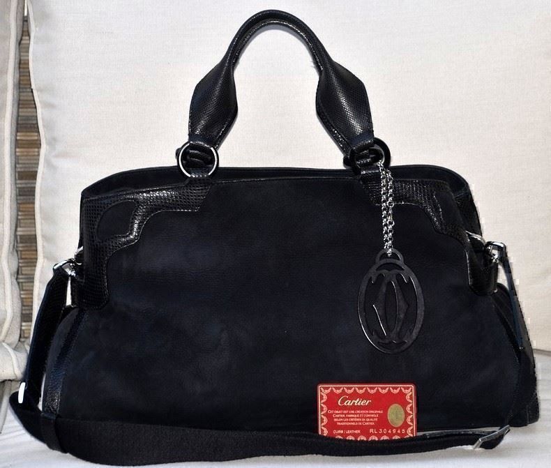 Cartier Borse da donna: Tasche / Sac Cartier nubuck, suède – Usato da Collonges venduto da Auganien 2