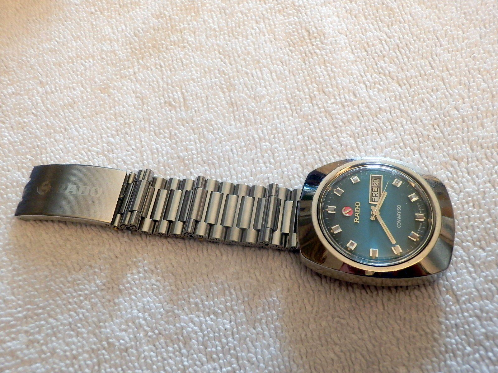 Rado Orologi: Rado Conway50, Automatic, Day Date, 36 x 41mm, revidiert – Usato da Ueberstorf venduto da dinbau 4