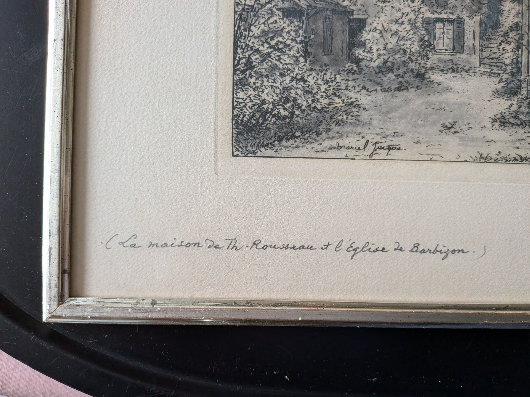 Dipinti: Marcel Jaque Atelier Th. Rousseau Barbizon – Usato da Emmen venduto da magelan 4