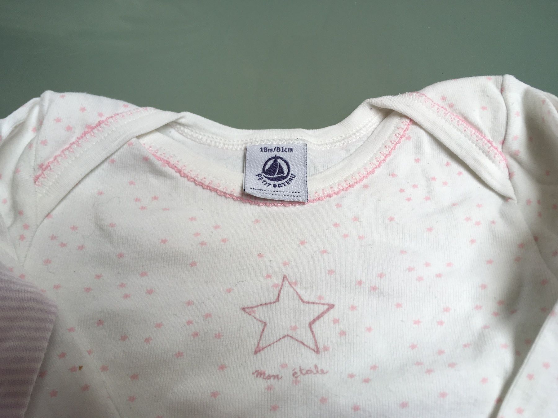 Petit Bateau Unterwäsche: Langarm Bodys Petit bateau 81 – Gebraucht aus Fischbach LU von stephie2009 1