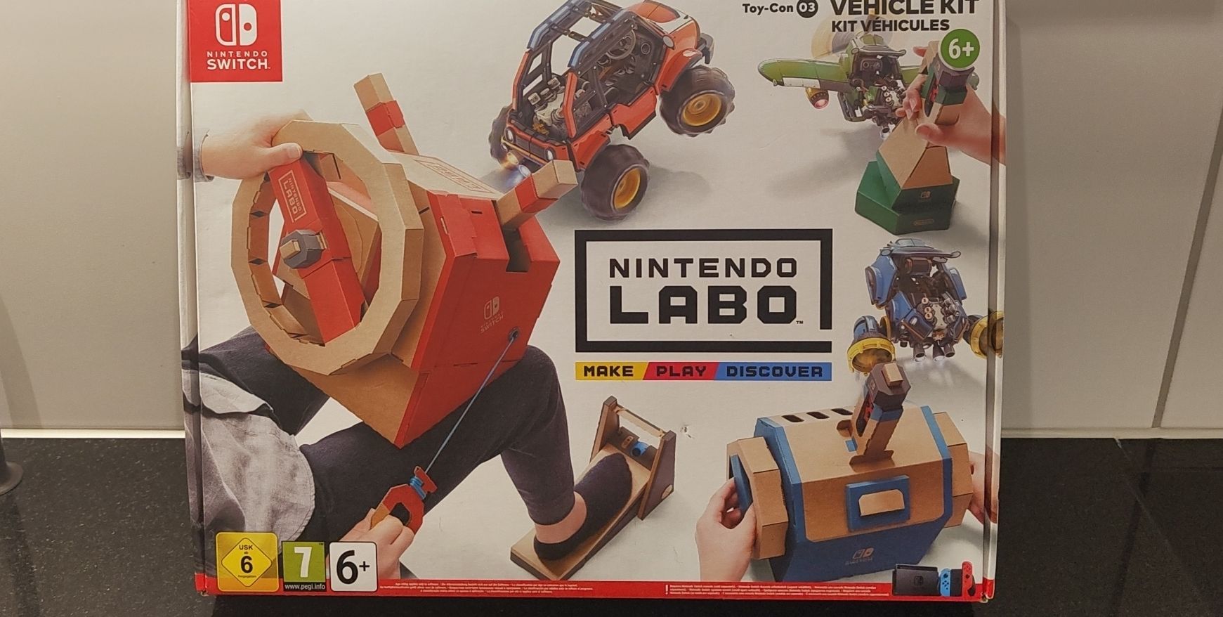 Giochi: switch Nintendo Labo: Fahrzeug-Set  – Usato da Beringen venduto da sharue