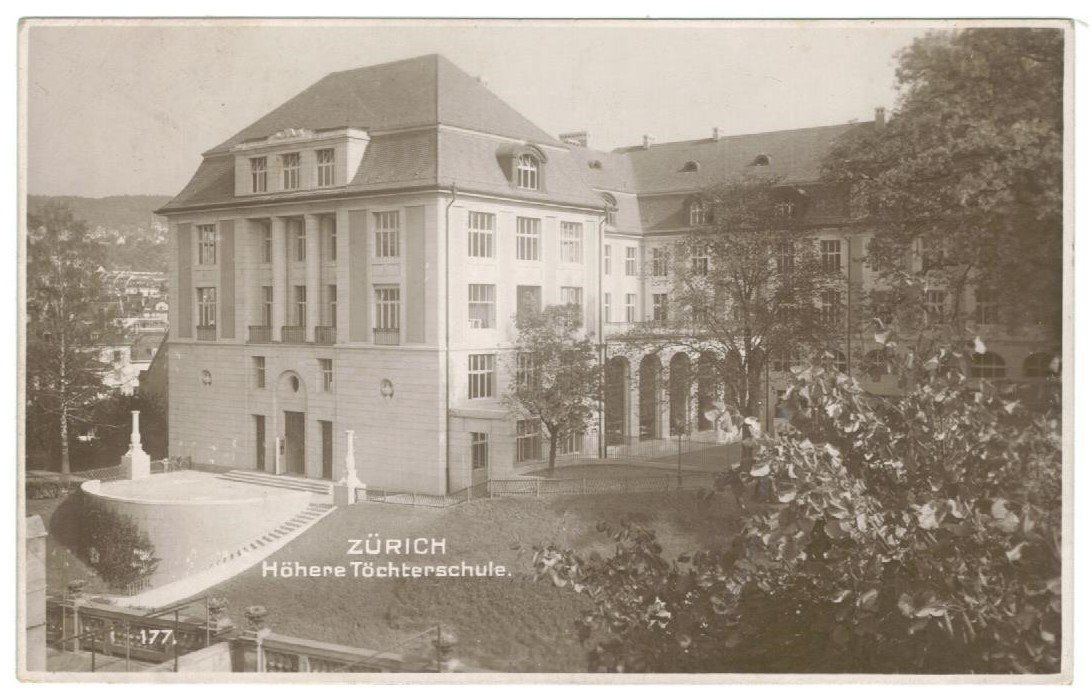 Cartes postales: AK Zürich Höhere Töchterschule – D'occasion à Zürich par Tolima194