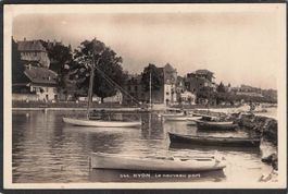 ,Nyon , Le nouveau port , 1939