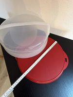 Tupperware Tortenbehälter Tortenbutler Kuchenbehälter Rot