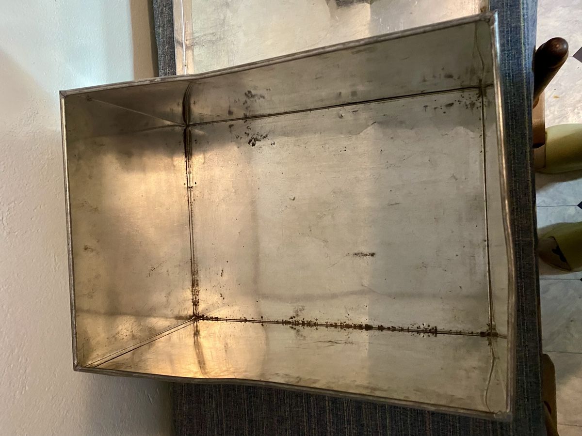 Dosen: Antike Blechdose - Vintage Aufbewahrungsbox – Gebraucht aus La Cibourg von pantokrator 1