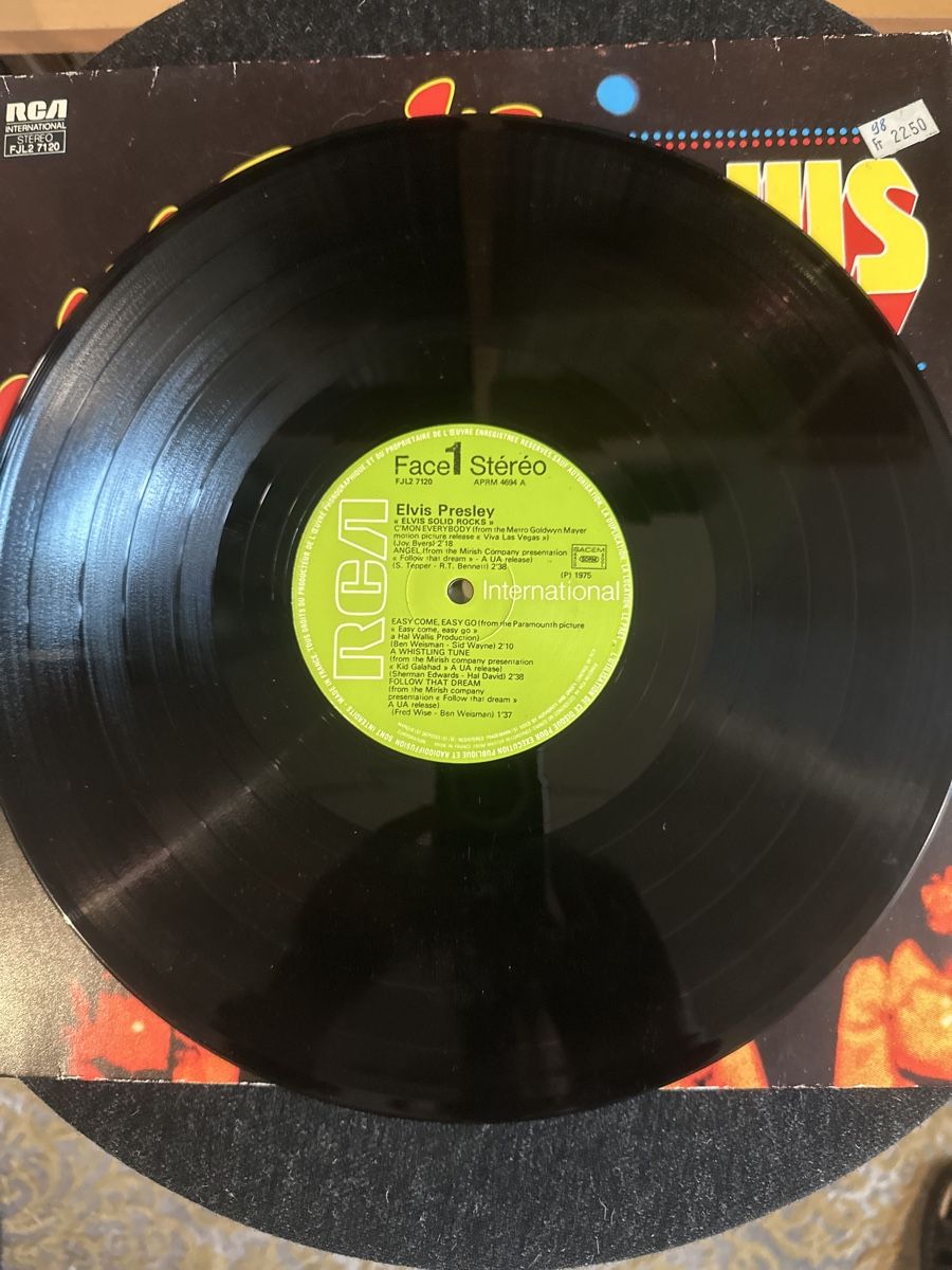 Dischi in vinile: Elvis Presley Solid Rocks LP Schallplatte Vinyl – Usato da Dübendorf venduto da chi_cgv6 5