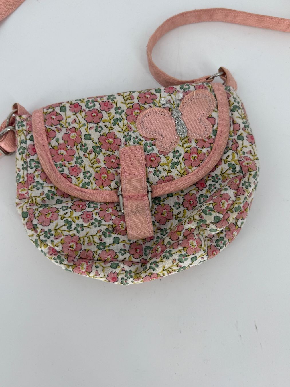 Borse & Zaini: Kinder Blumen Tasche mit Schmetterling – Usato da Auenstein venduto da moin. 1