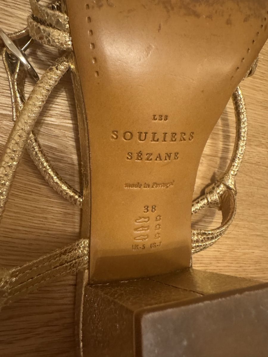 Sezane Scarpe da donna: Sandales Sezane Gloria – Usato da Puplinge venduto da Cechth 3