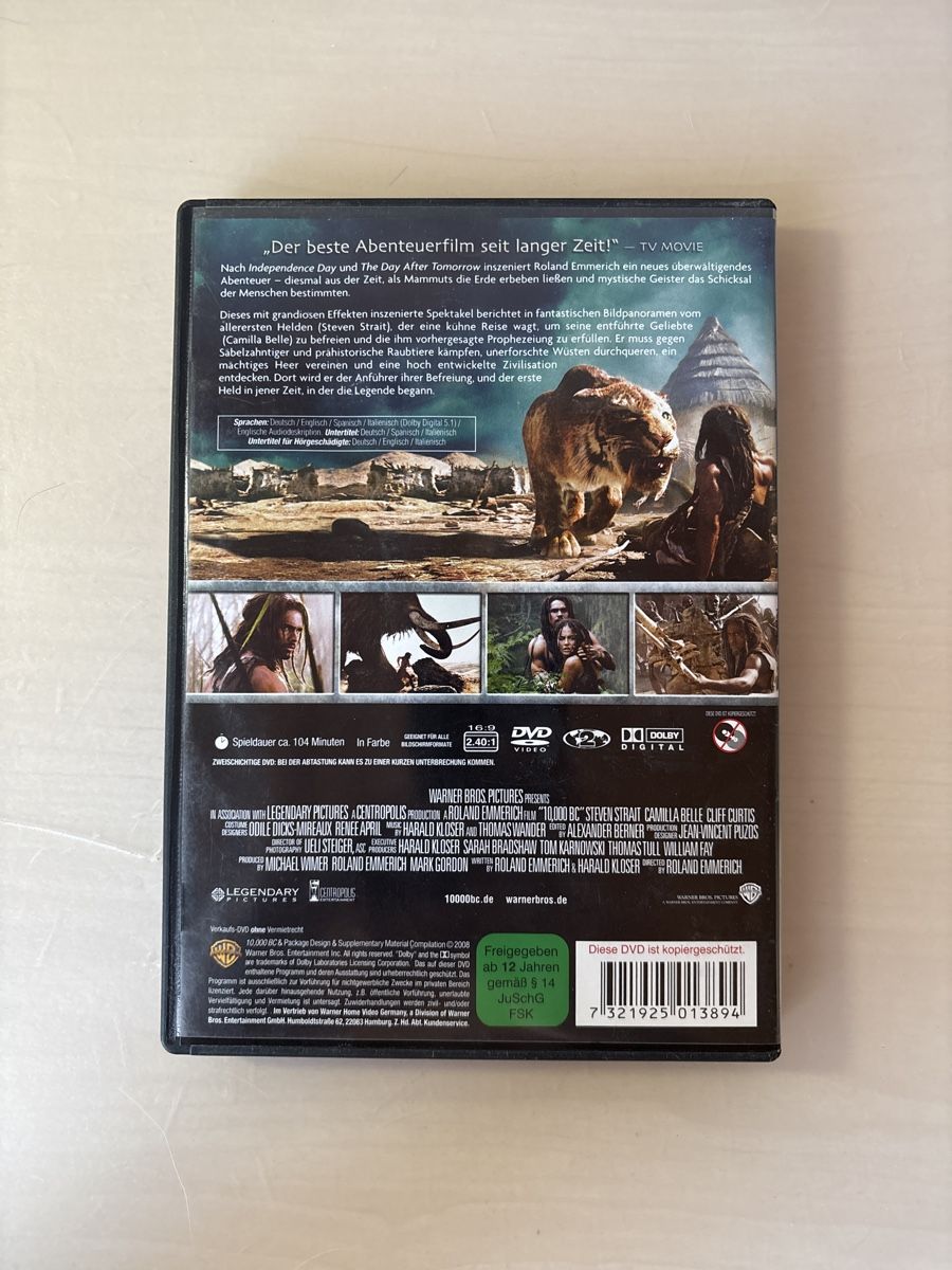 Alle DVDs: 10.000 BC – Gebraucht aus Ruswil von Slivio_ 1