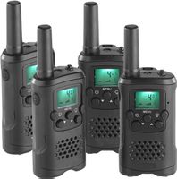 Communications Walkie Talkie: 4er-Set PMR-Funkgeräte mit VOX