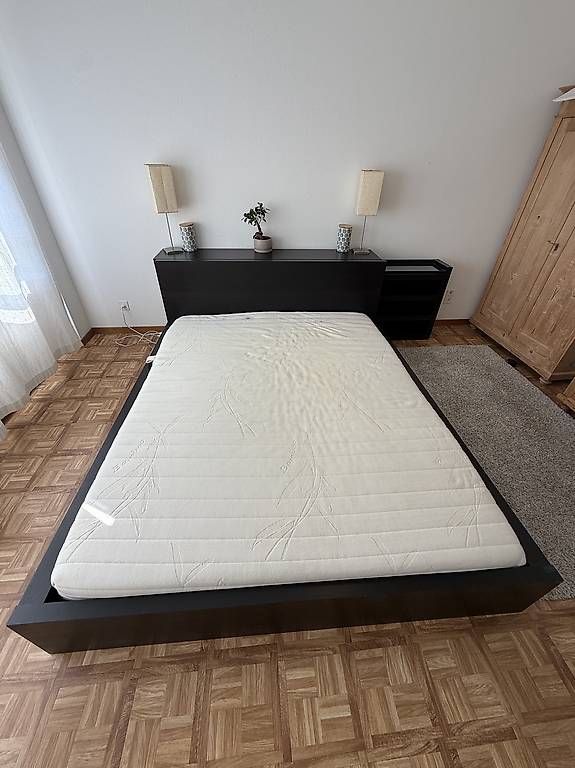 Ikea Betten: Ikea Bett mit Lattenrost, Matratze & Kopfteil – Gebraucht aus Hinterkappelen von FCExpectedToulouse 2