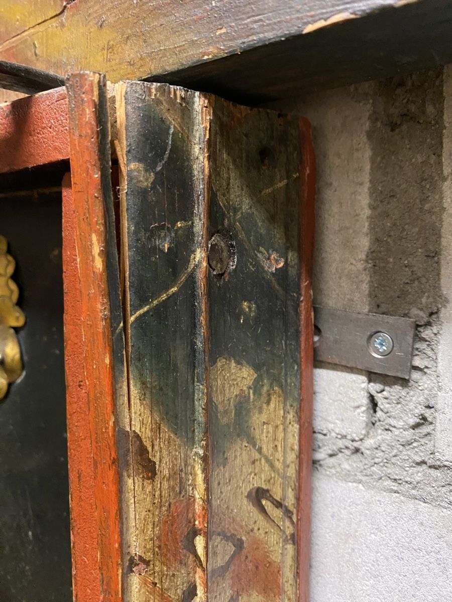 Guardaroba: Antike Garderobe bemalt – Usato da zürich venduto da Fourstar0 7