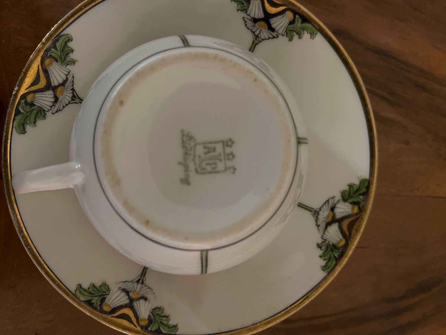 Tassen: Jugendstil Kaffeetassen 8 Stück – Gebraucht aus Zürich von hel_lm8b 2