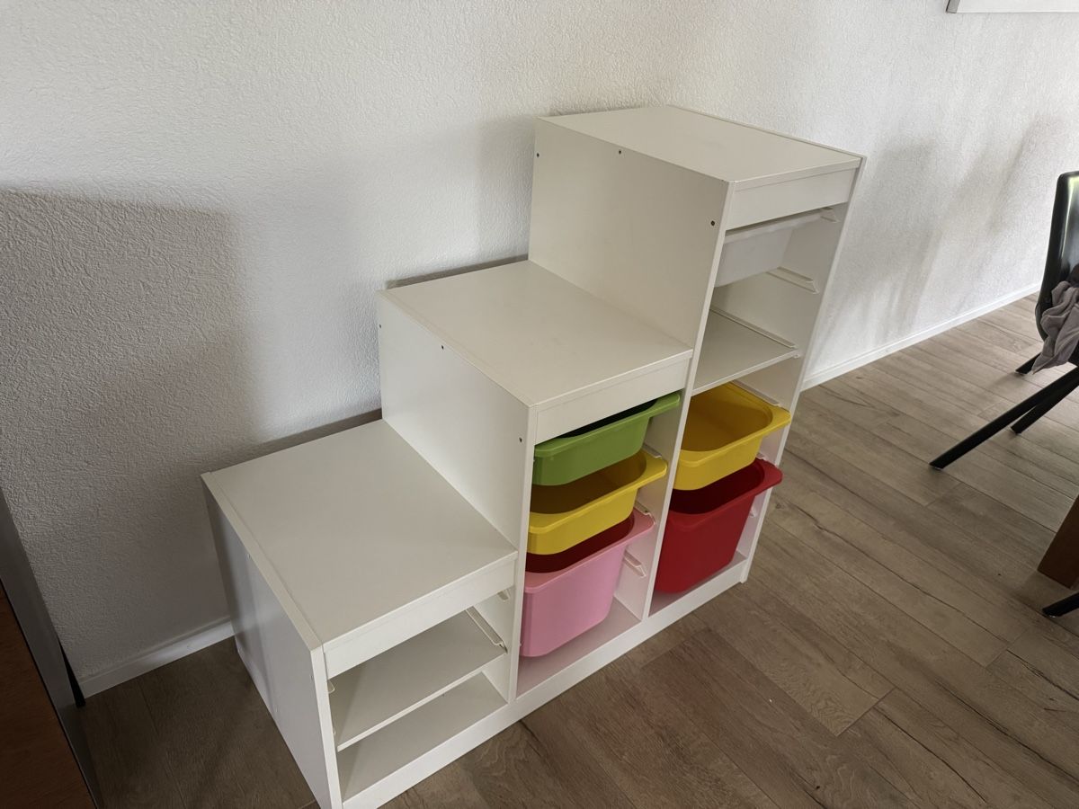 Scaffali: Regal Trofast mit Boxen und Tablare – Usato da Geroldswil venduto da Singha4 1