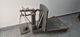 Antike Waage, nostalgisch, funktionierende  Dekoration