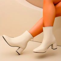 (Fabrikneu) Stiefeletten ​Gr. 40 Highheels boots beige