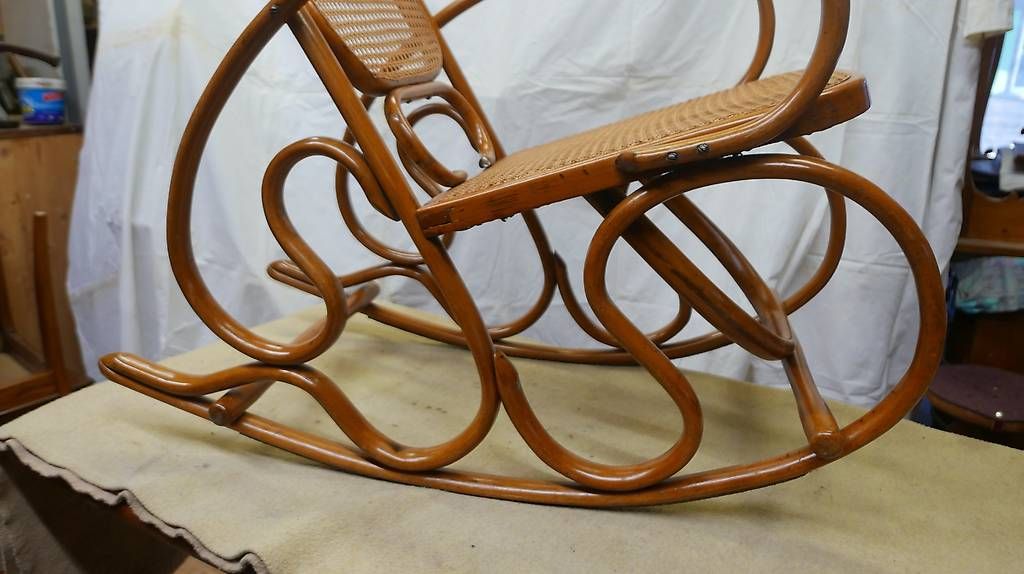 Stühle: Schaukelstuhl jugendstiel – Gebraucht aus Bern von Marcuse2004 1