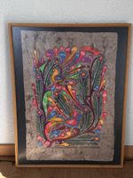 Mexican Folk Art Amate Painting / Mexikanische Volkskunst