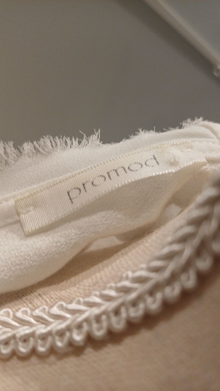 Promod Tops: Top Promod weiss Spitze, Grösse M  – Gebraucht aus Arlesheim von savina01 5