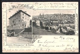 St. Gallen, Pension Felsengarten, Teilan