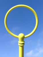 ETAGERE RING   lindengrün  STANGENSET FÜR  2-LAGIGE ETAGERE