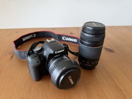 Canon EOS 500D mit 2 Objektiven & Zubehör - gebraucht