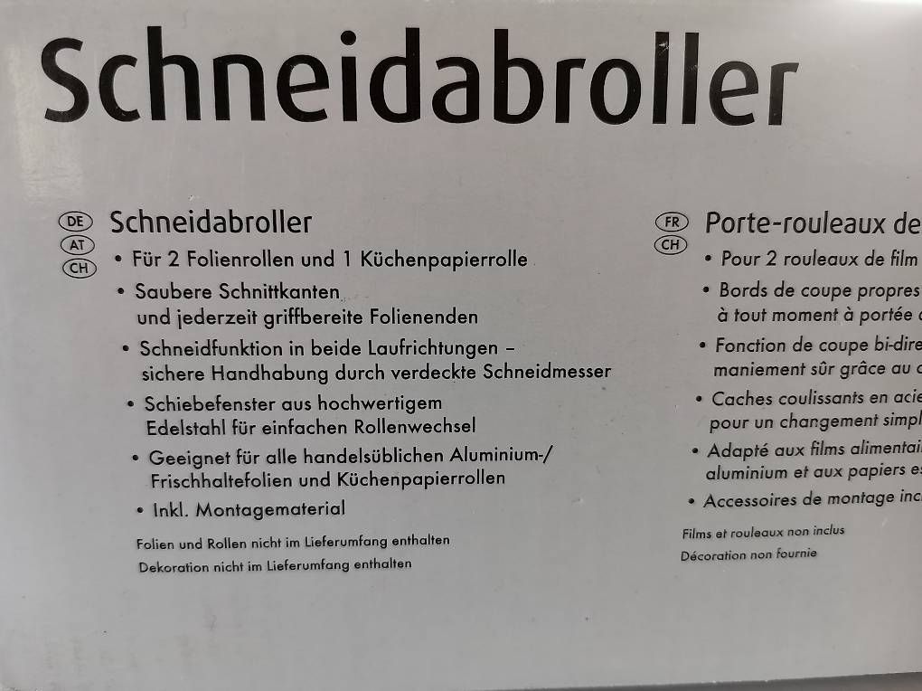 Altro per la casa: Praktischer Küchenrollenhalter neu – Usato da Schönried venduto da lafleuron 2