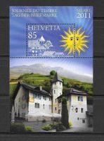 Sonderblock 1412 Tag der Briefmarke Sierre ** 24.11.2011