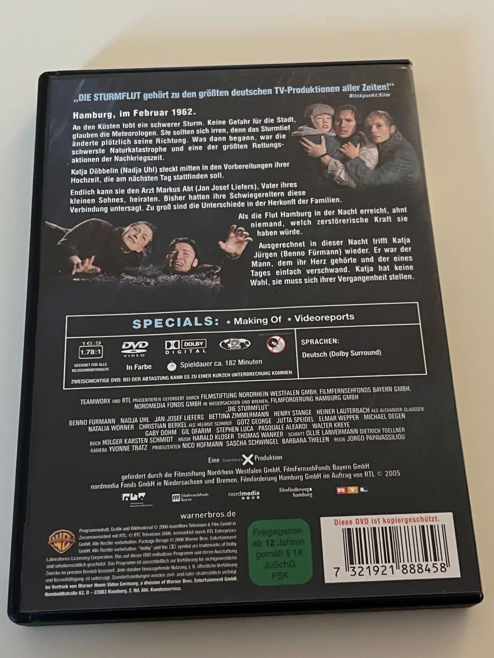 Tutti i DVDs: Die Sturmflut - DVD - 2-Disc Edition – Usato da Altstätten SG venduto da sheamus 1