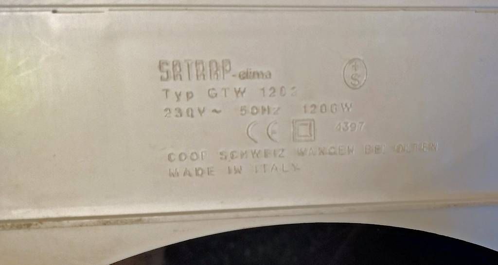 Radiatori: Heizlüfter "Satrap clima" – Usato da Nidau venduto da dan_29s5 1