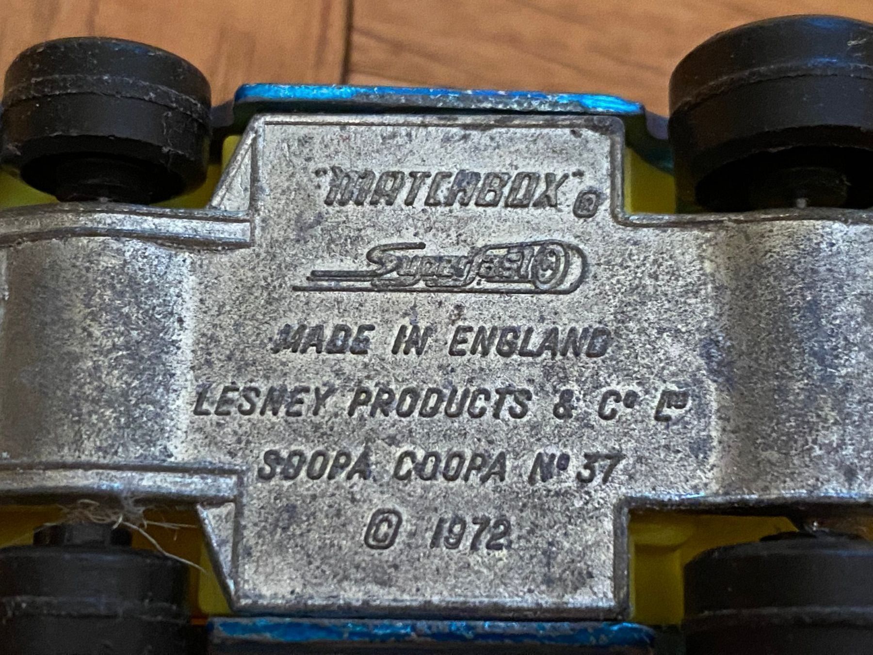 Matchbox Modellini d'auto: Matchbox Soopa Coopa No.37 – Usato da Richterswil venduto da Ninodp 4