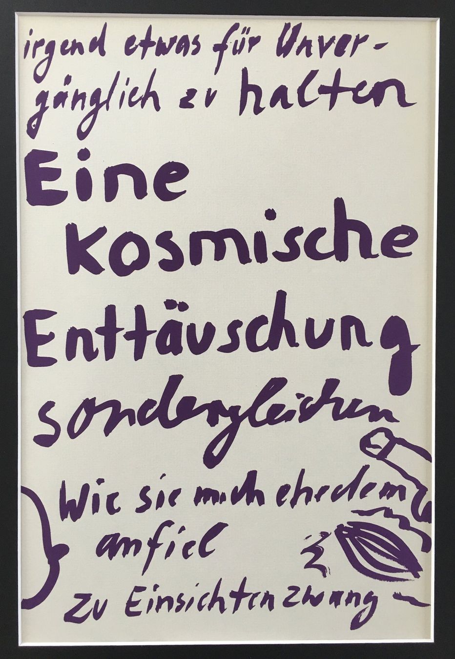 Grafiken & Lithographien: A.R. Penck Original Siebdruck / Serigraphie "Lyrik" – Gebraucht aus Nennigkofen von juhit 3