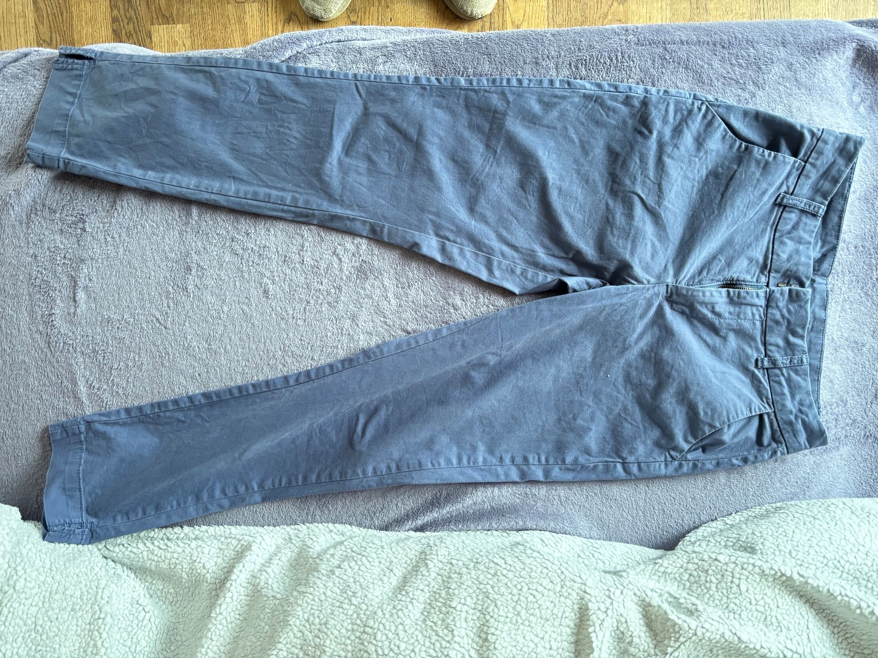 Pantaloni: Stoffhose blau von KAFFE – Usato da Aeugst am Albis venduto da Steini1969