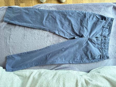 Stoffhose blau von KAFFE