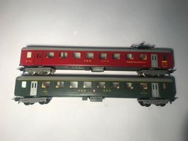 LIMA 2x Personenwagen SBB (1. Kl & Rest)