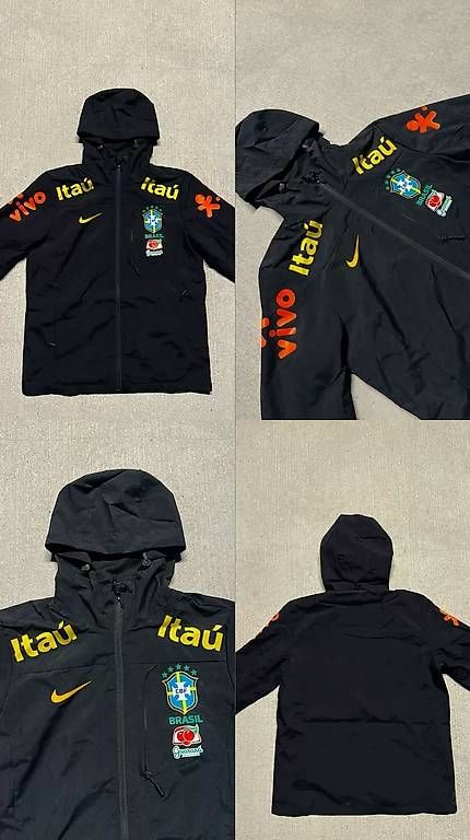 Vestes: NIKE BRASIL REGENJACKE – D'occasion à Rombach par Clothingzzz 1