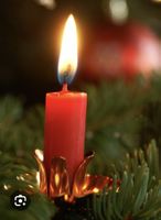 20 Weihnachts Christbaum Kerzenrot