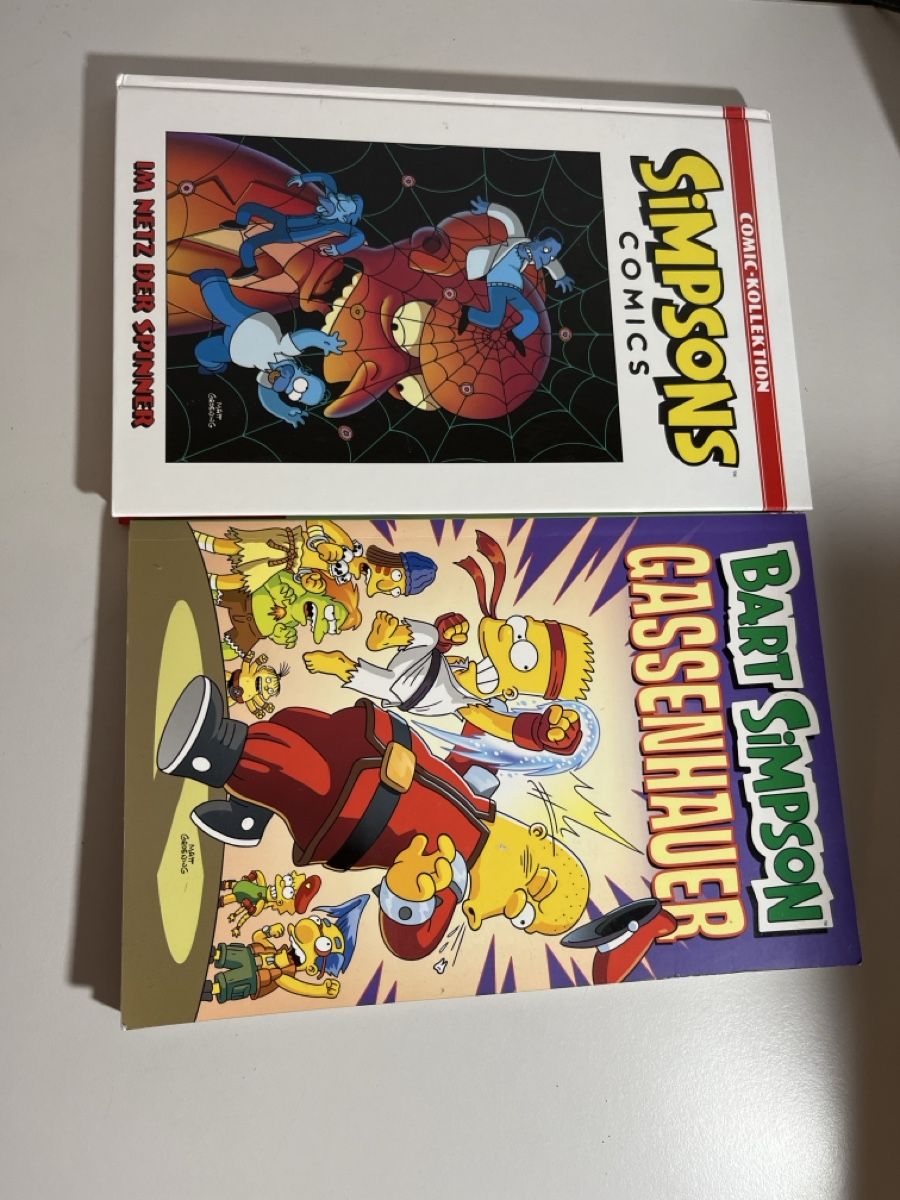 Fumetti: Simpsons Comics Bart Simpson Gassenhauer Comic-Sammlung – Usato da Kleinwangen venduto da cwy_2l5p