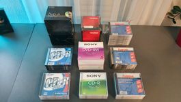 Set: TDK DVD+R DL, Sony DVD-RW, CD-R & Hama Hüllen OVP