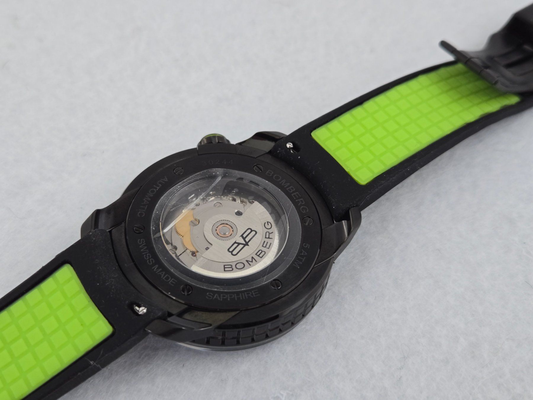 Bomberg Orologi: Bomberg BB-01 automatic green – Nuovo (secondo la descrizione) da Chabrey venduto da Horology 2