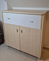 Wickelkommode mit Schublade (84x90x43)