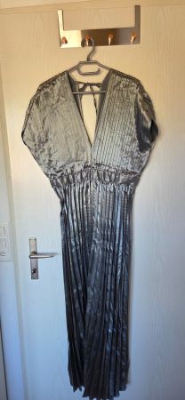 Damenkleid silber XL