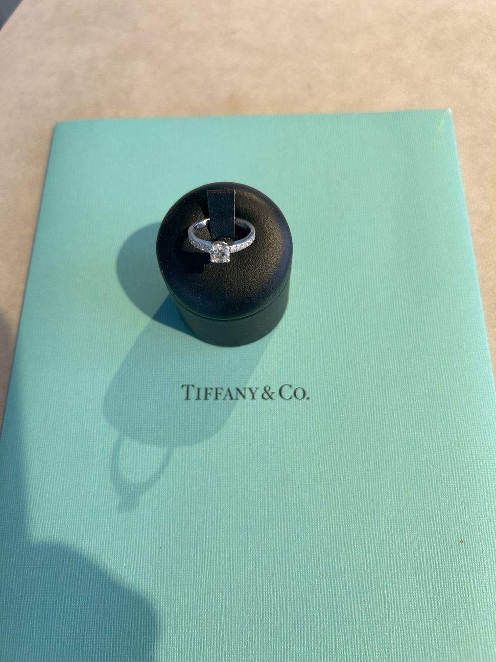 Tiffany & Co. Anelli: Tiffany & Co. Ring in Platin mit Diamant – Usato da Stäfa venduto da Wdsoft