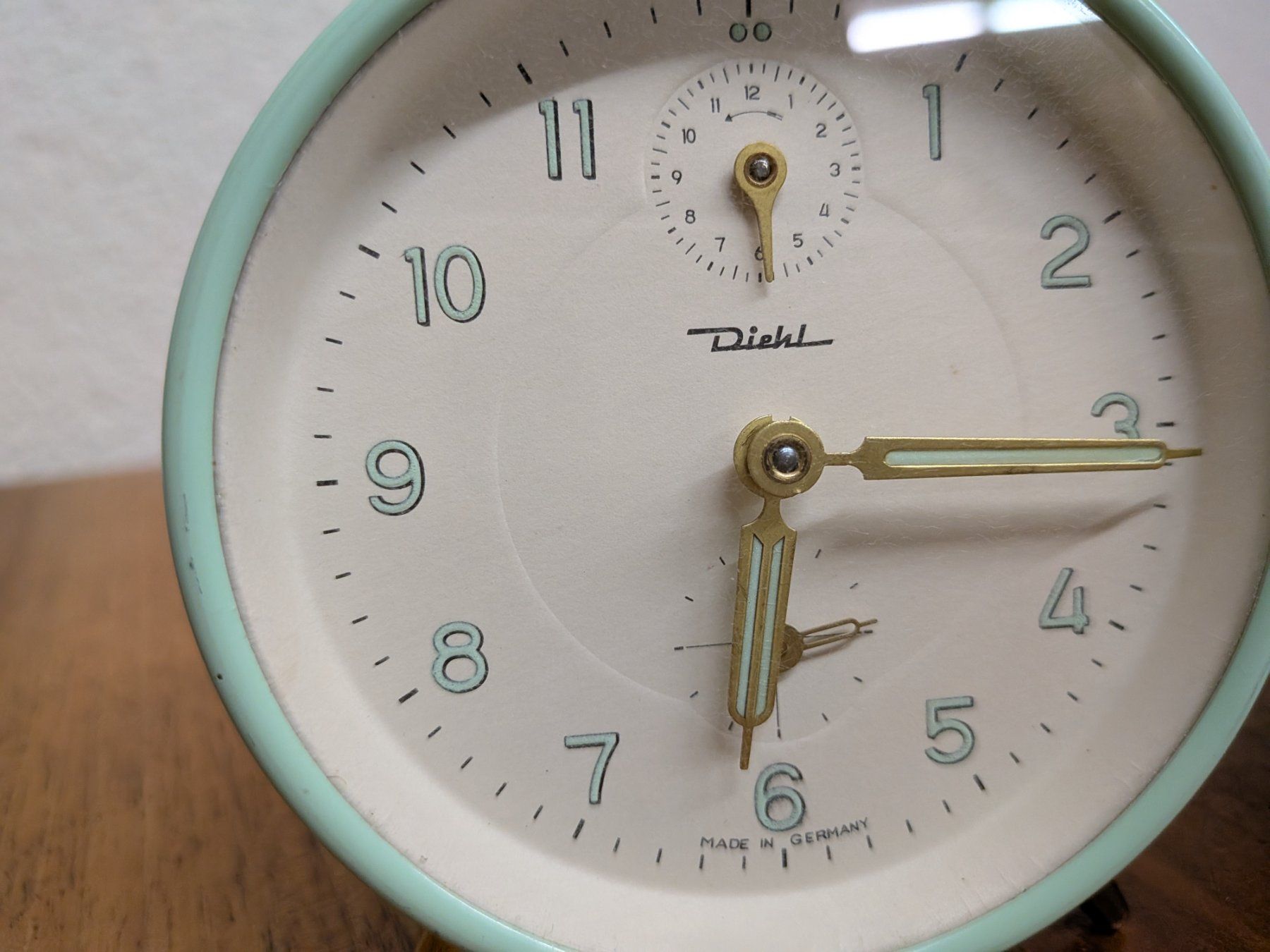 Junghans Sveglie: 3 defekte Wecker Junghans und Diehl – Difettoso da Emmen venduto da Brockofsky 2
